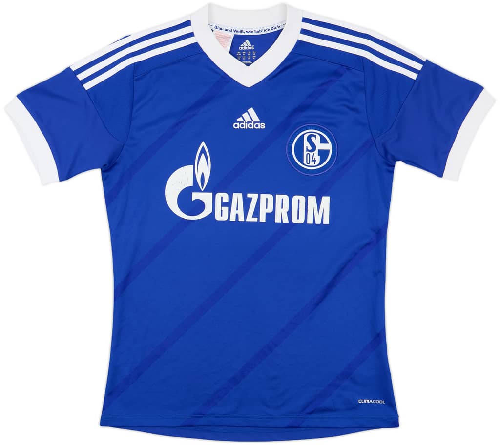 2012-14 Schalke Home Shirt - 6/10 - (XL.Boys)