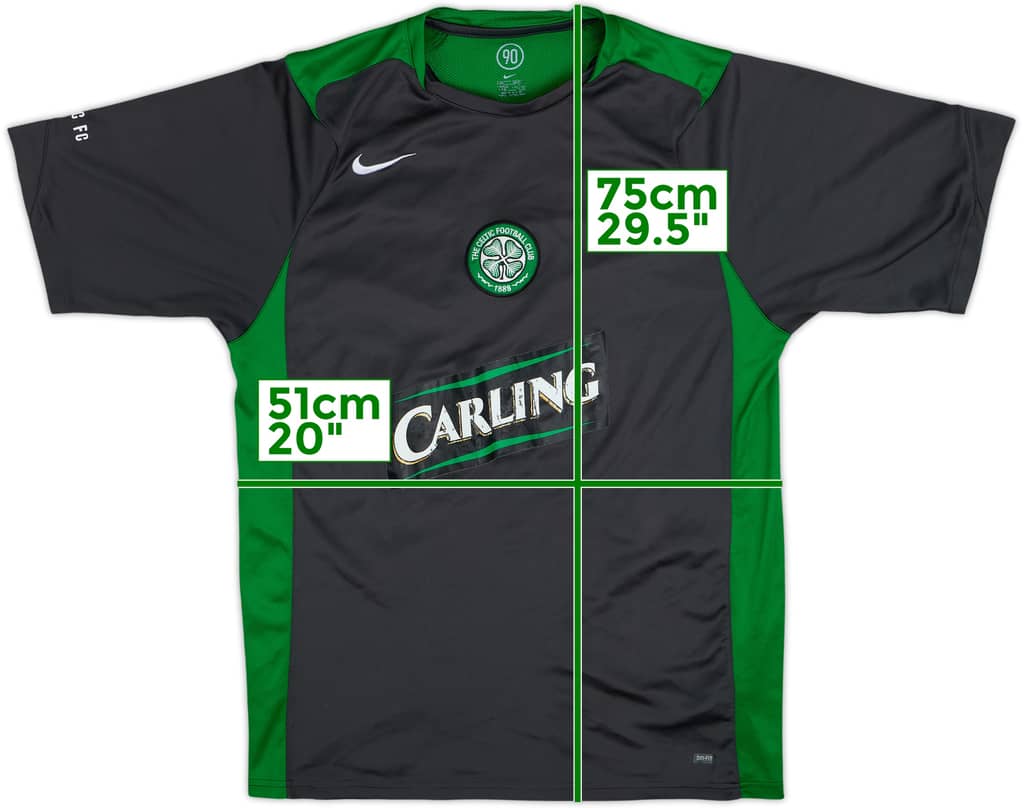 2006-07 Celtic Nike Training Shirt - 5/10 - (L)