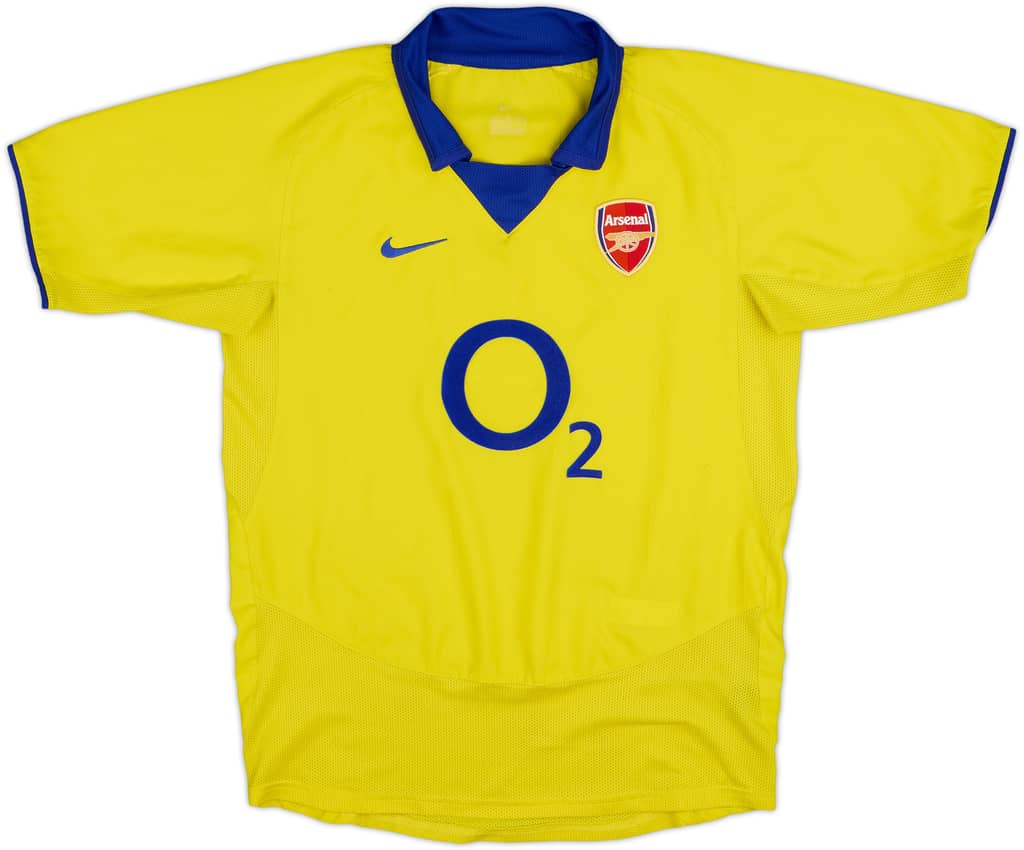 2003-05 Arsenal Away Shirt - 8/10 - (L.Boys)