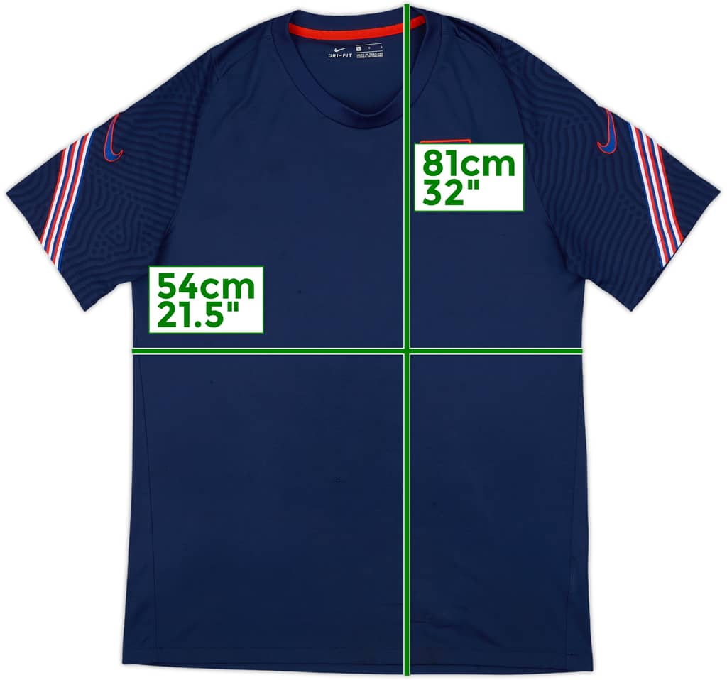 2020-21 England Nike Training Shirt - 8/10 - (L)