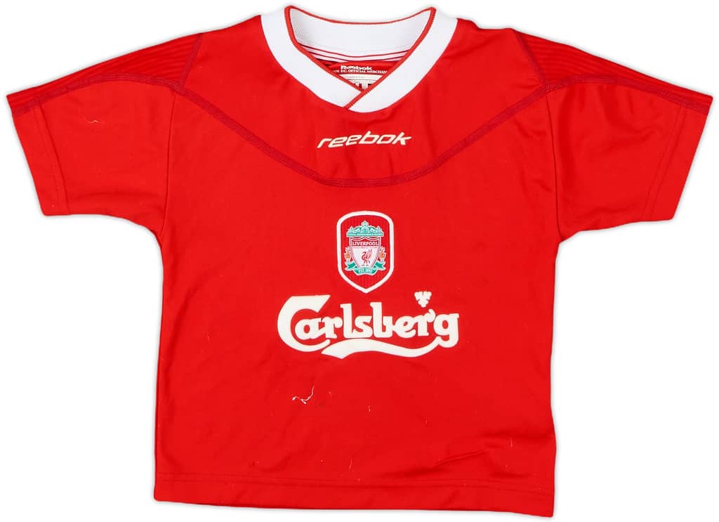 2002-04 Liverpool Home Shirt - 7/10 - (2-3 Years)