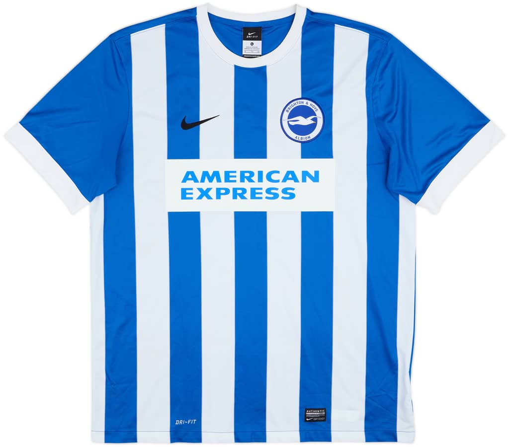 2014-16 Brighton Home Shirt - 8/10 - (XL)