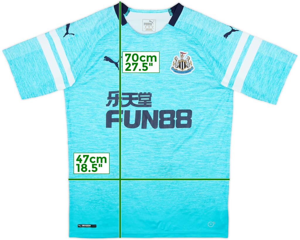 2018-19 Newcastle Third Shirt - 7/10 - (M)