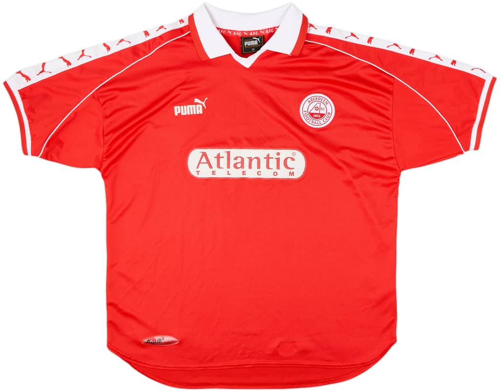 1999-00 Aberdeen Home Shirt - 9/10 - (XL)
