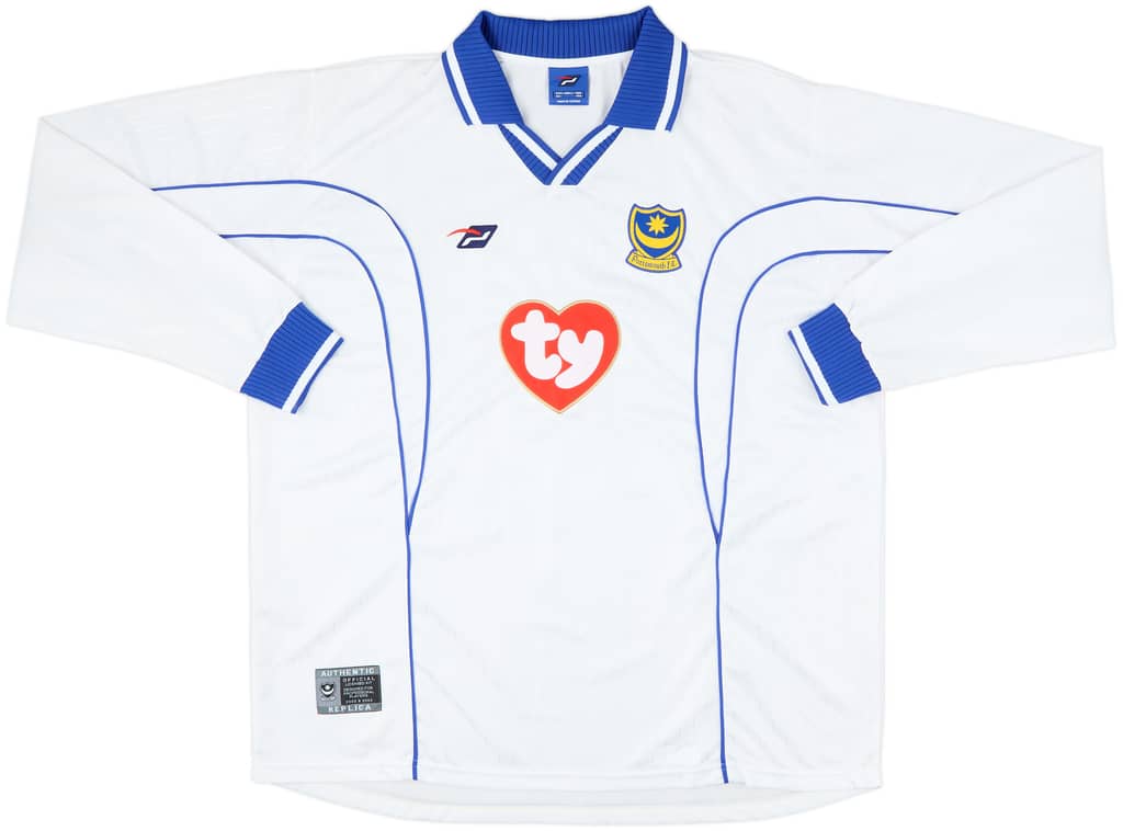 2002-04 Portsmouth Third L/S Shirt - 10/10 - (XXL)