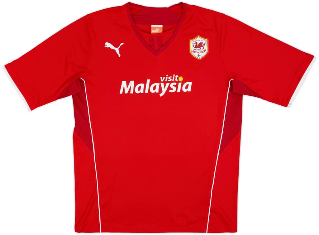 2013-14 Cardiff Home Shirt - 10/10 - (L)