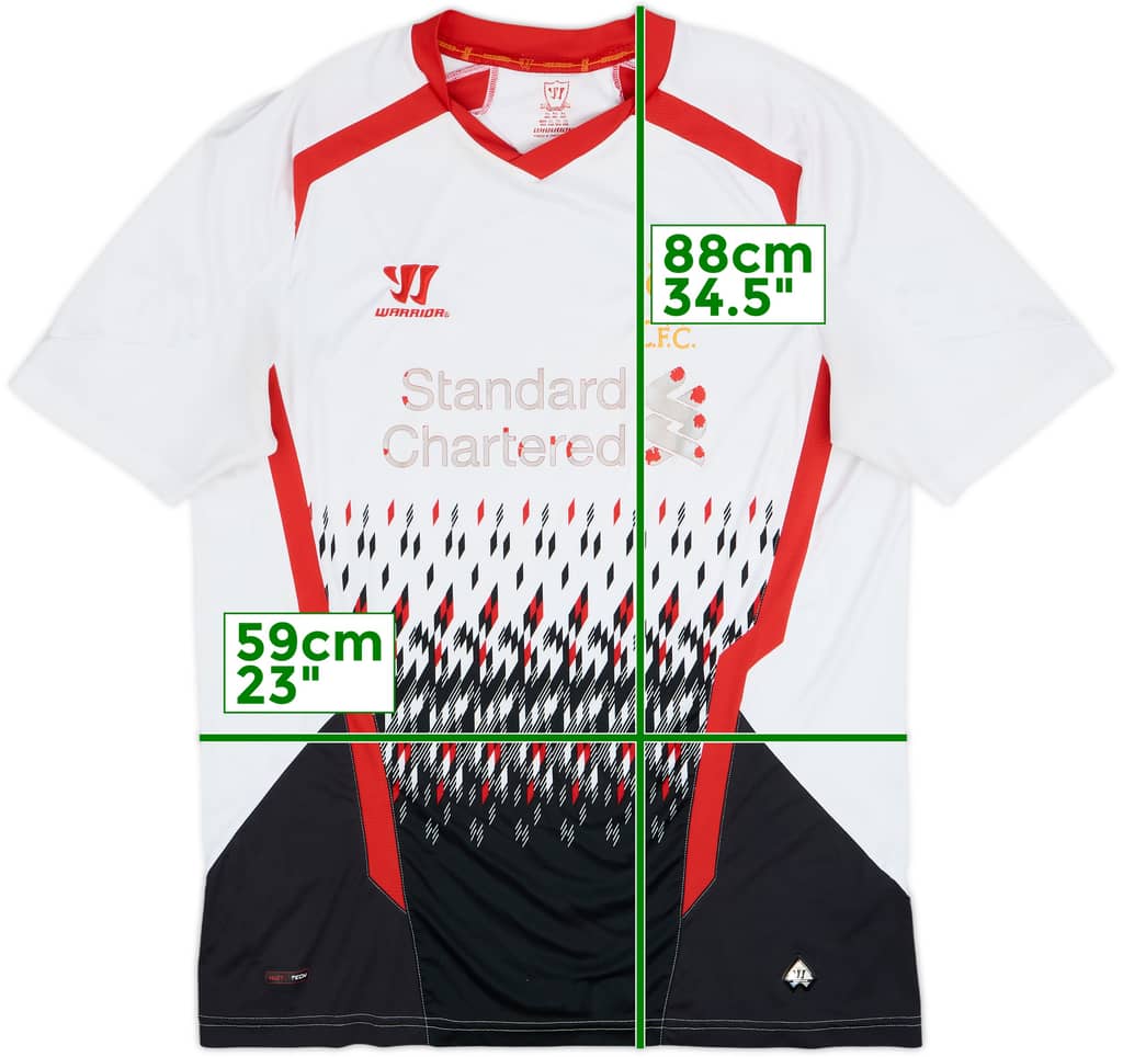 2013-14 Liverpool Away Shirt - 4/10 - (XL)