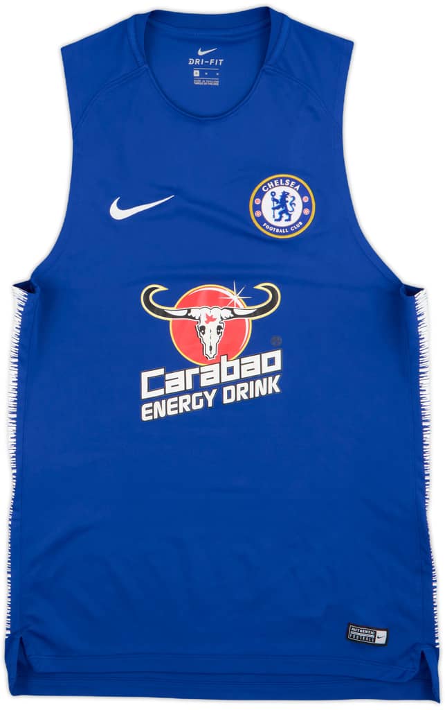2018-19 Chelsea adidas Training Vest - 8/10 - (M)