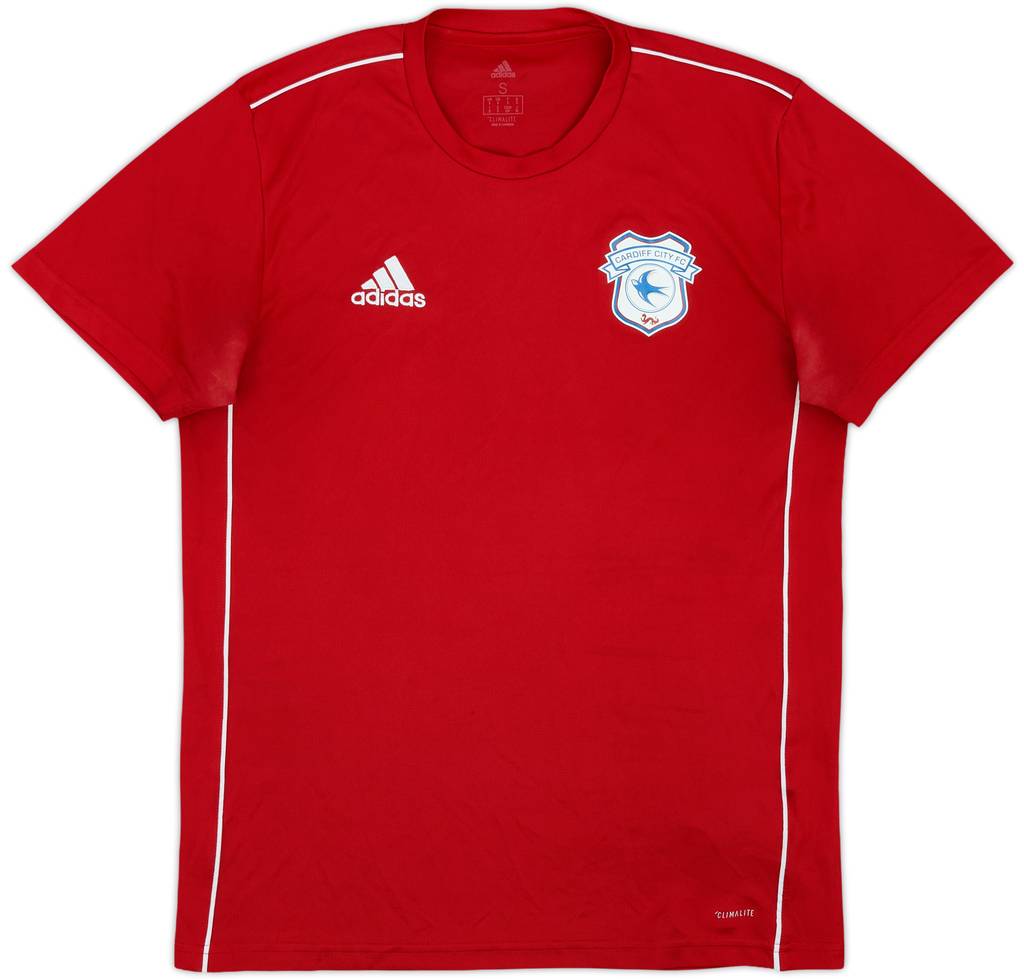 2019-20 Cardiff City adidas Training Shirt - 9/10 - (S)