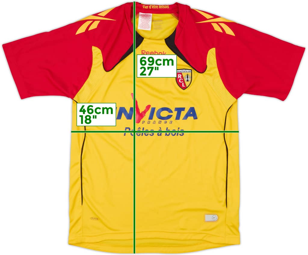 2010-11 Lens Home Shirt - 7/10 - (L.Boys)