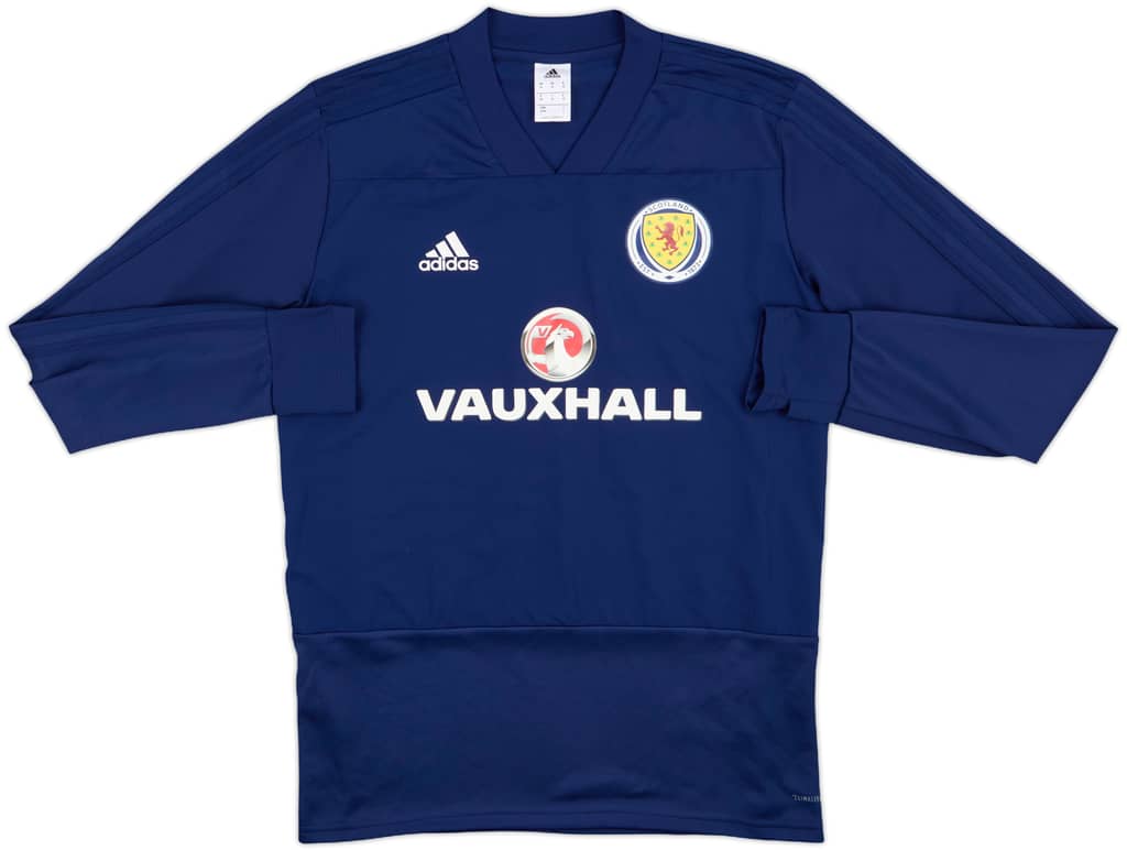 2018-19 Scotland adidas Drill Top - 9/10 - (M)