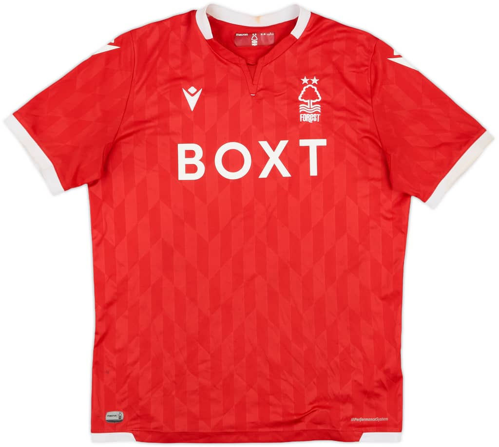 2021-22 Nottingham Forest Home Shirt - 7/10 - (XL.Boys)