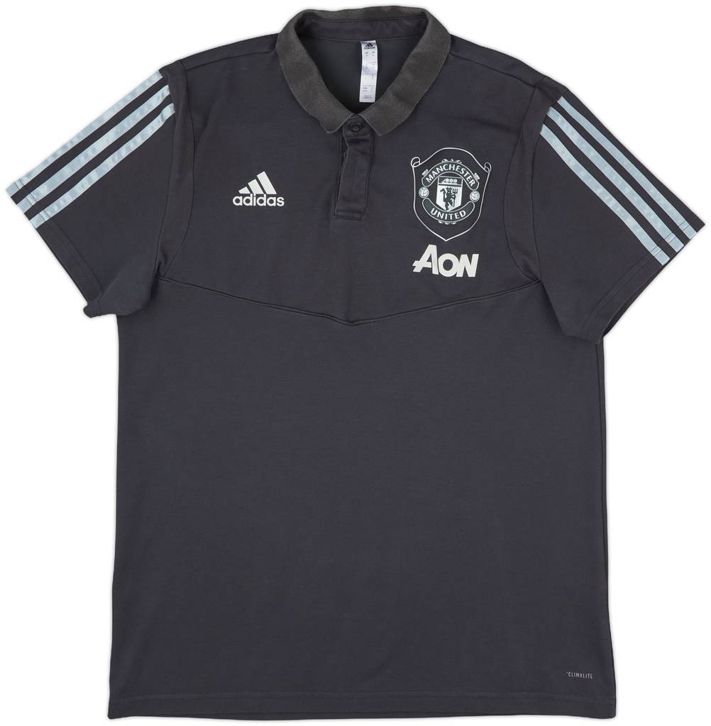2019-20 Manchester United adidas Polo Shirt - 9/10 - (M)