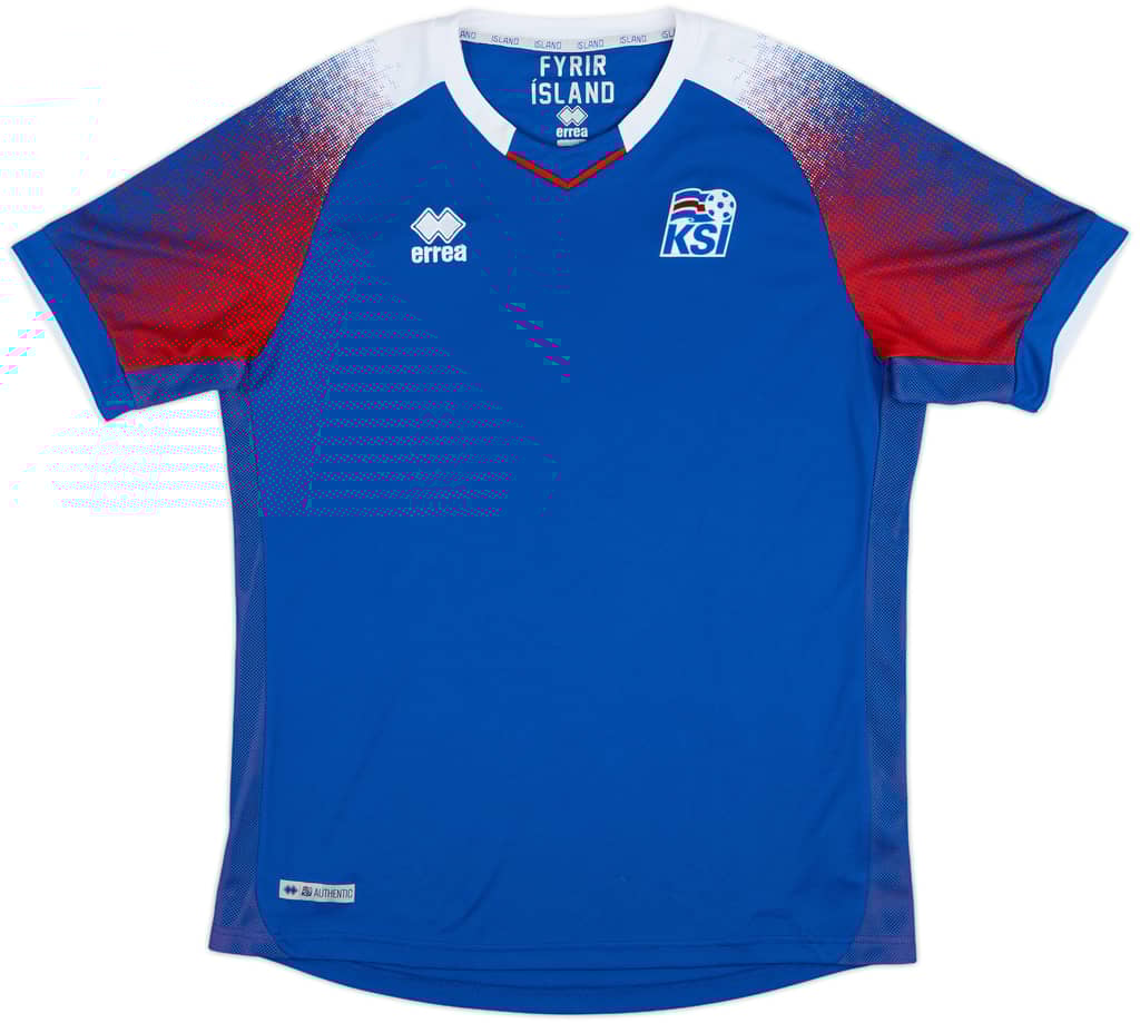 2018-19 Iceland Home Shirt - 7/10 - (XL)