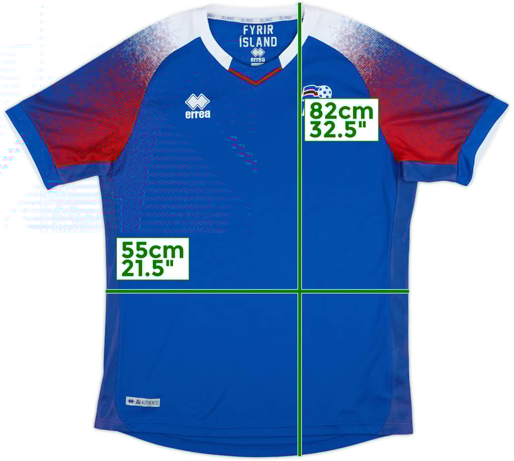 2018-19 Iceland Home Shirt - 7/10 - (XL)