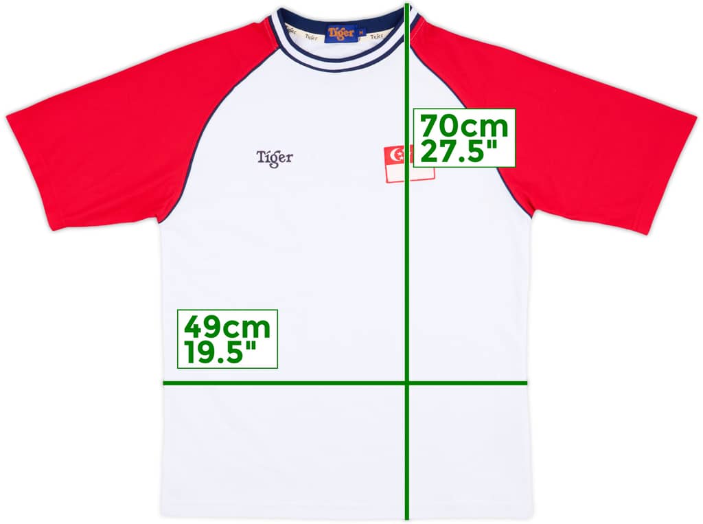 2001 Singapore Tiger Training Shirt - 7/10 - (M)