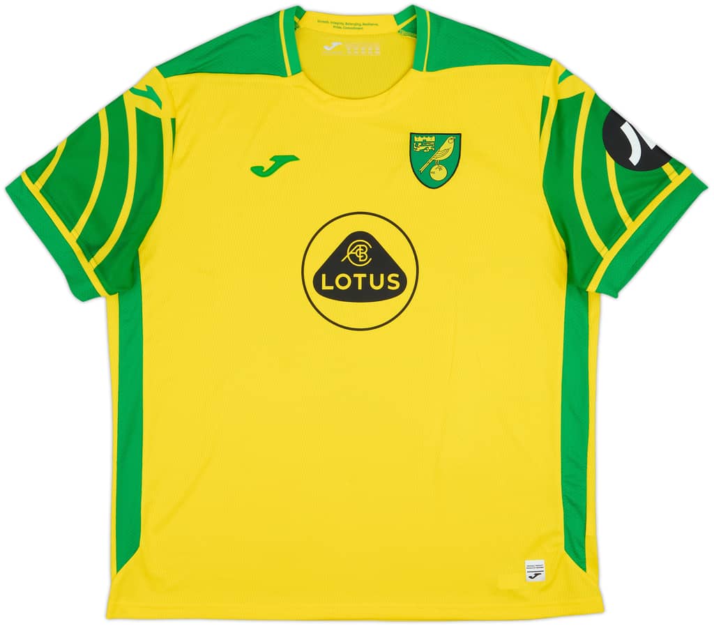2021-22 Norwich Home Shirt - 10/10 - (3XL)
