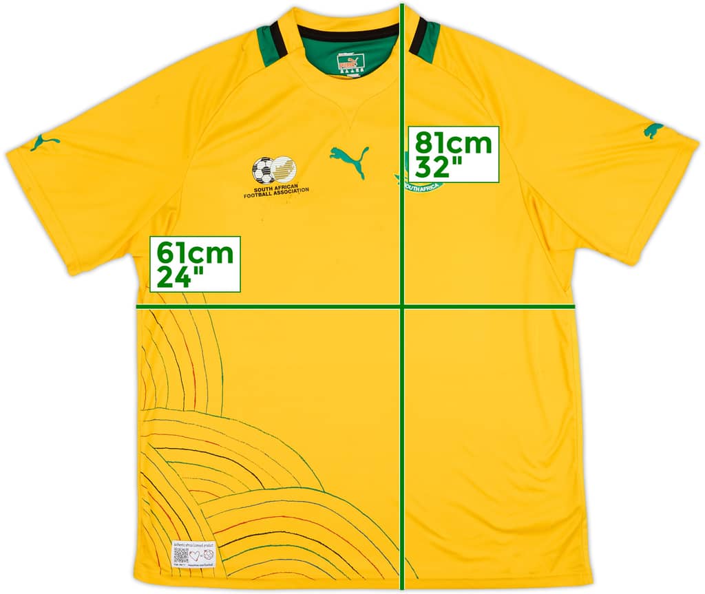 2012-13 South Africa Home Shirt - 4/10 - (XXL)
