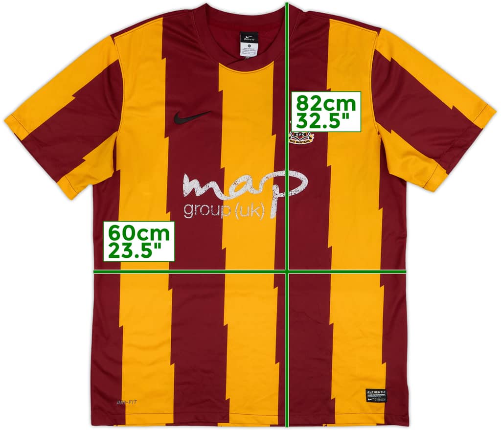 2011-12 Bradford Home Shirt - 5/10 - (XL)