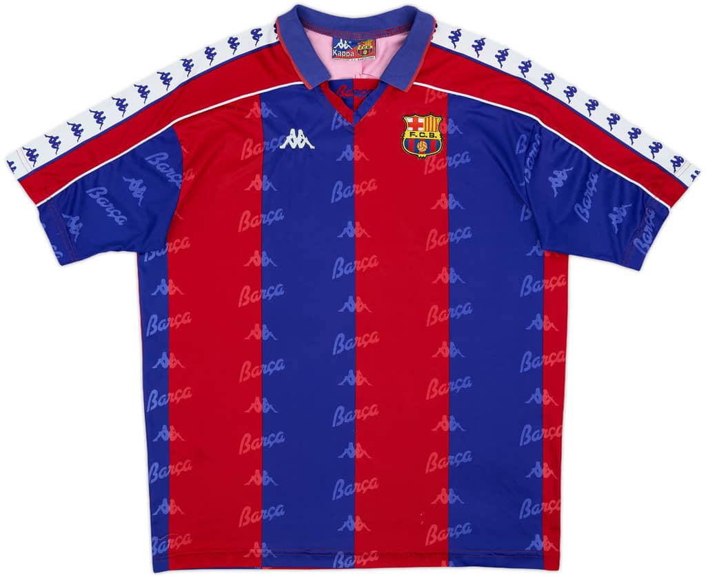 1992-95 Barcelona Home Shirt - 6/10 - (XL)