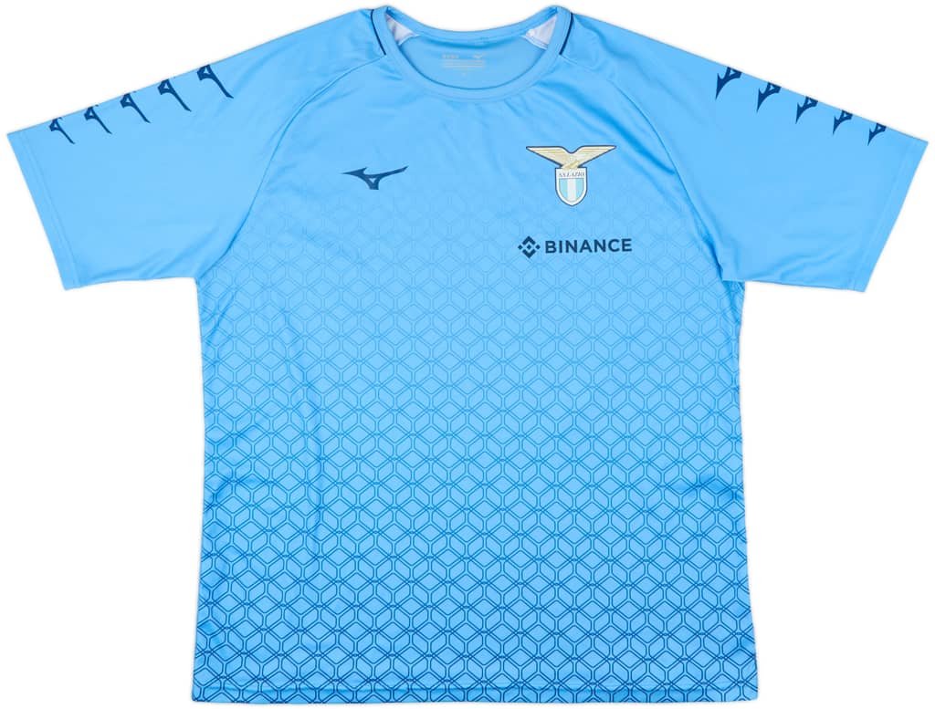 2021-22 Lazio Mizuno Training Shirt - 9/10 - (XL)