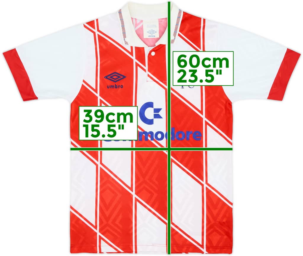 1990-92 Chelsea Away Shirt - 8/10 - (M.Boys)