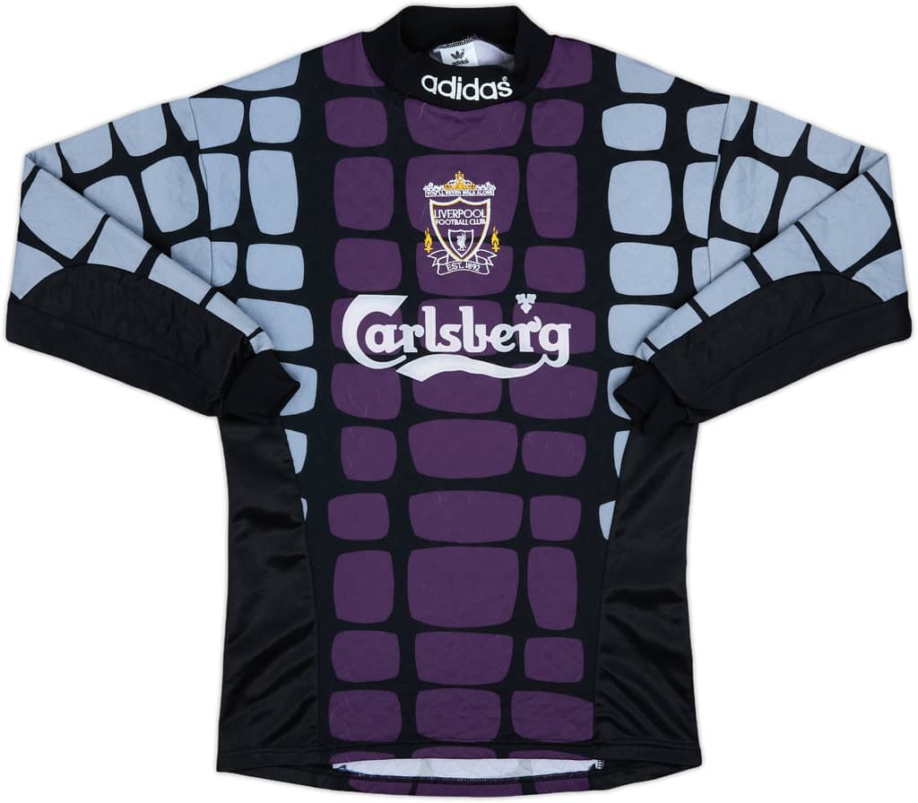 1994-95 Liverpool GK Shirt - 9/10 - (S)