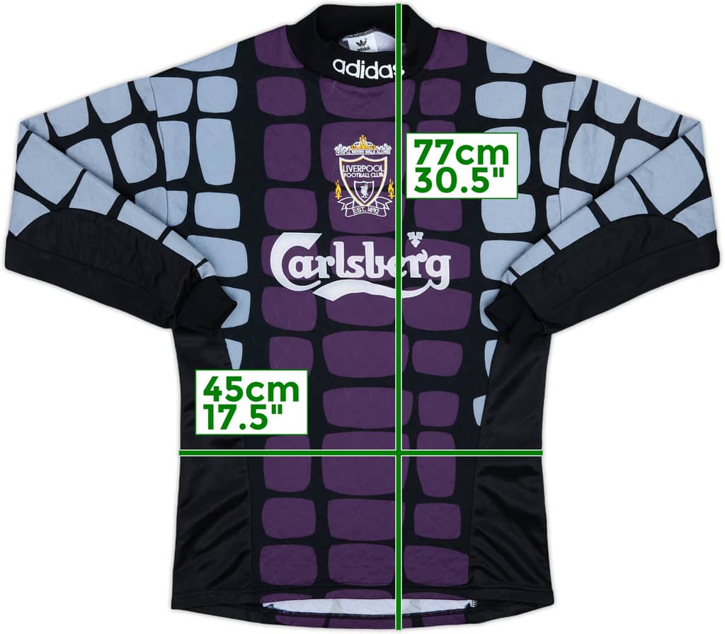 1994-95 Liverpool GK Shirt - 9/10 - (S)