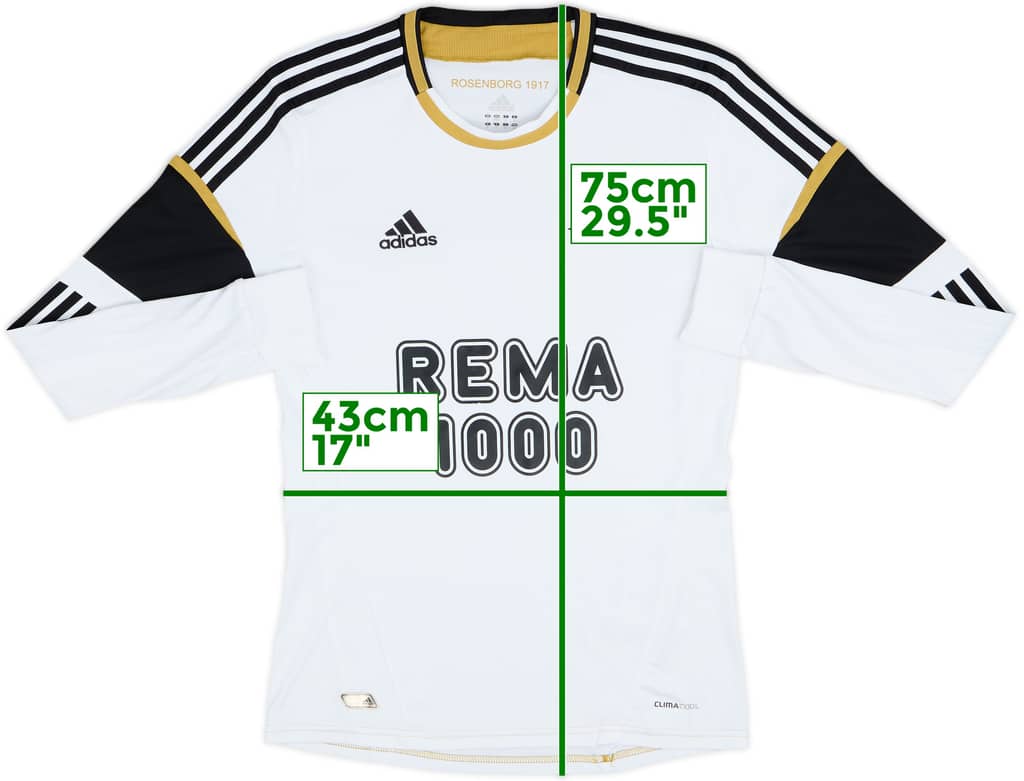 2012-13 Rosenborg Home L/S Shirt - 8/10 - (S)