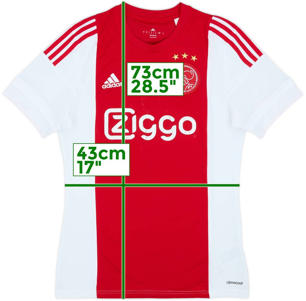 2015-16 Ajax Home Shirt - 5/10 - (S)