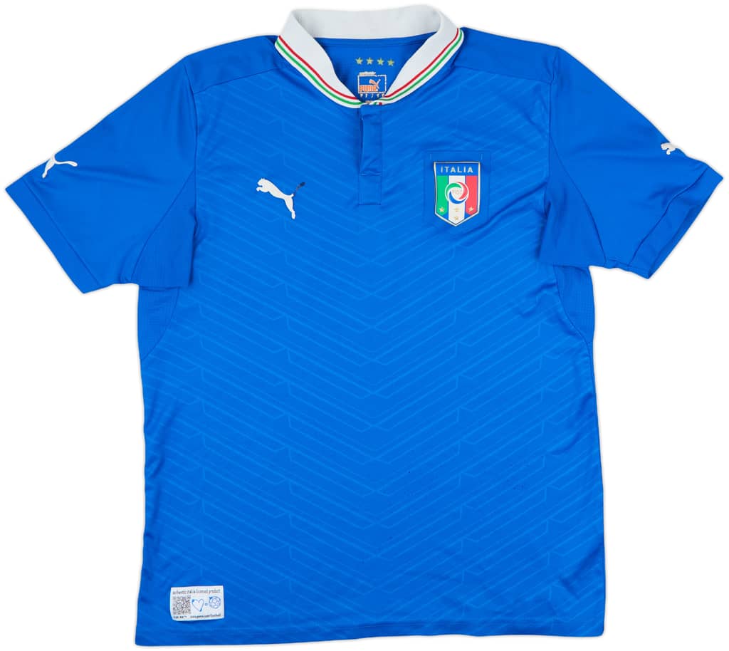 2012-13 Italy Home Shirt - 4/10 - (L)