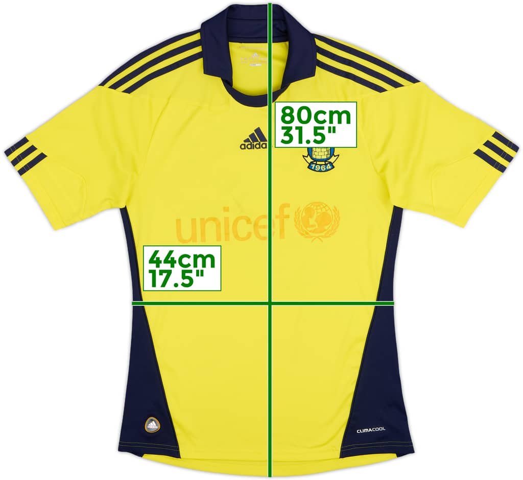 2010-12 Brondby Home Shirt - 4/10 - (S)