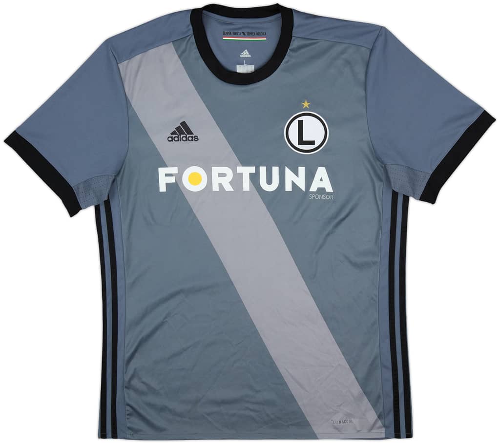 2017-18 Legia Warsaw Away Shirt - 7/10 - (L)