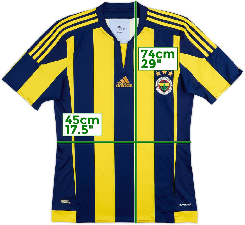 2015-16 Fenerbahce Home Shirt - 8/10 - (S)