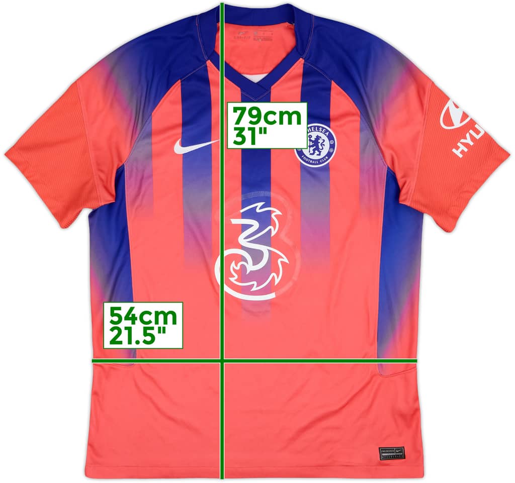 2020-21 Chelsea Third Shirt - 4/10 - (L)