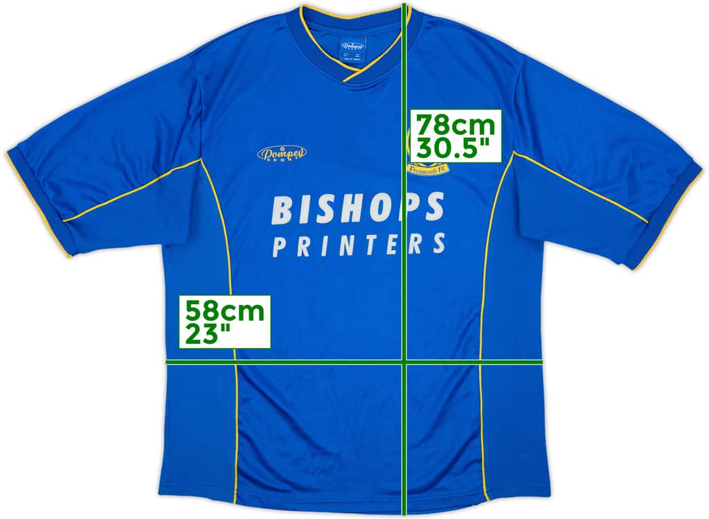 2000-02 Portsmouth Home Shirt - 9/10 - (XL)