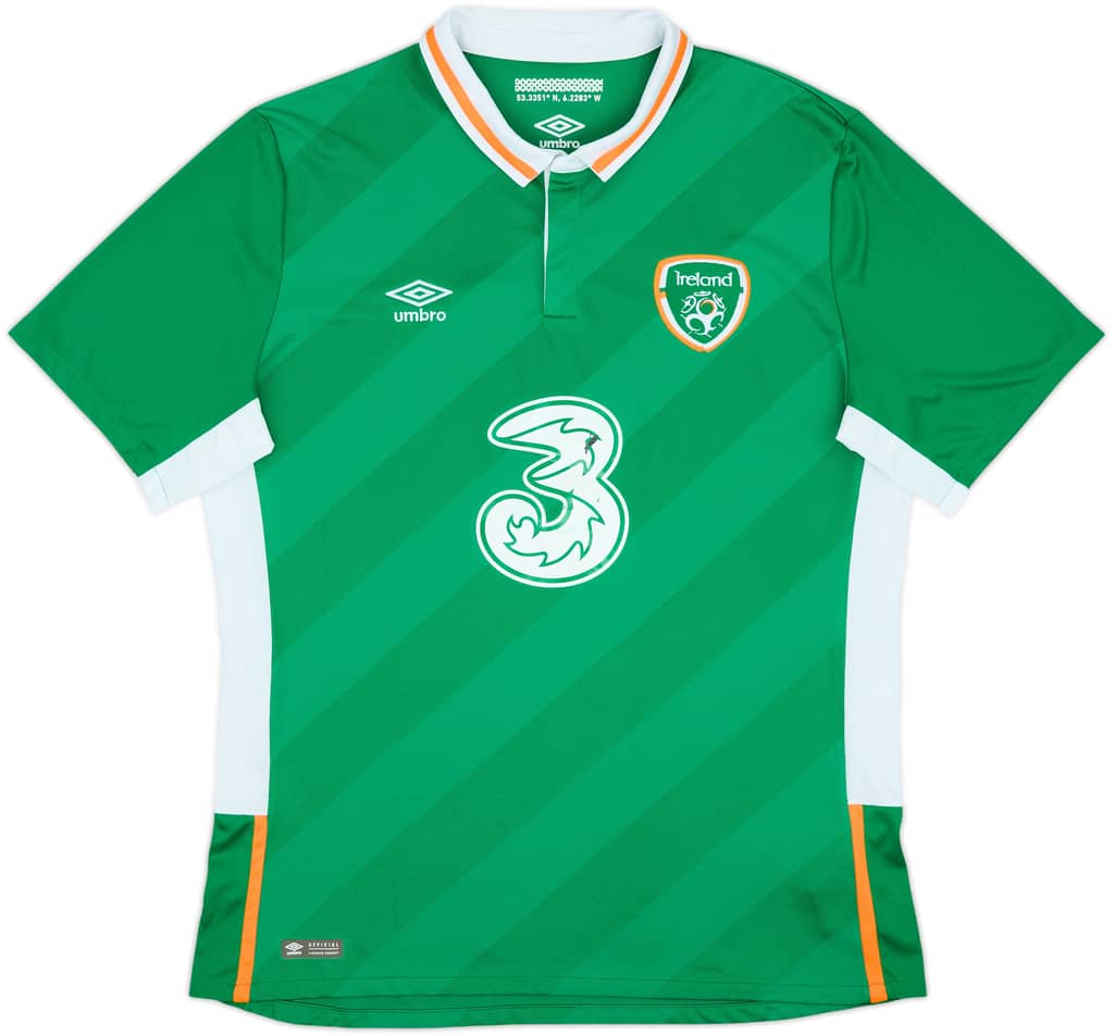 2016-17 Ireland Home Shirt - 5/10 - (XL)