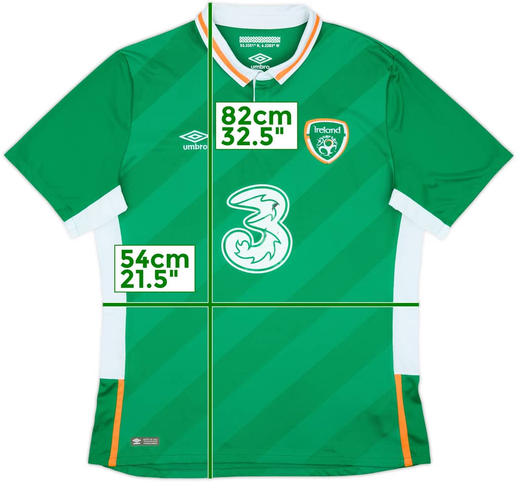 2016-17 Ireland Home Shirt - 5/10 - (XL)