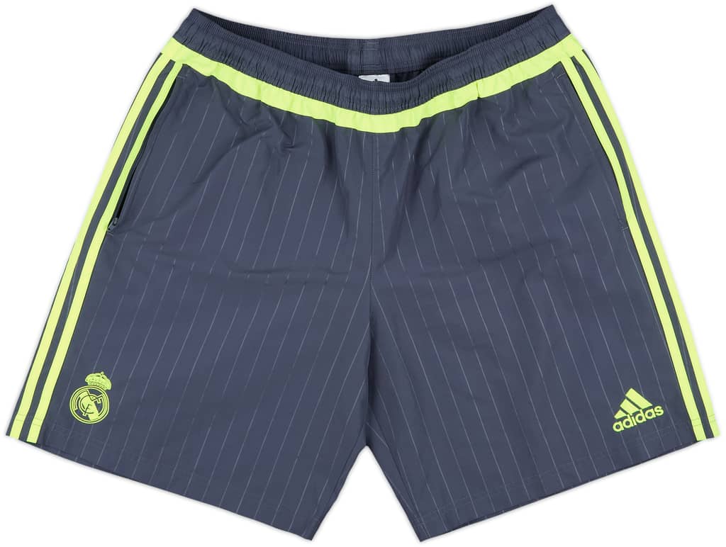2015-16 Real Madrid adidas Training Shorts - 10/10 - (XL)