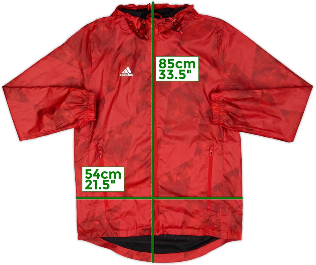 2016-17 Bayern Munich adidas Hooded Track Jacket - 10/10 - (S)