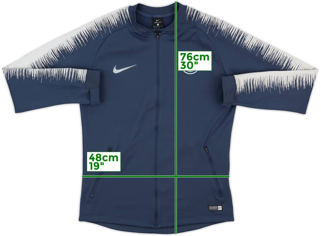 2018-19 Inter Milan Nike Track Jacket - 8/10 - (M)