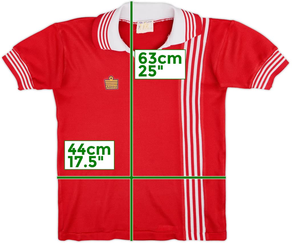 1977-78 Aberdeen Home Shirt - 9/10 - (Y)
