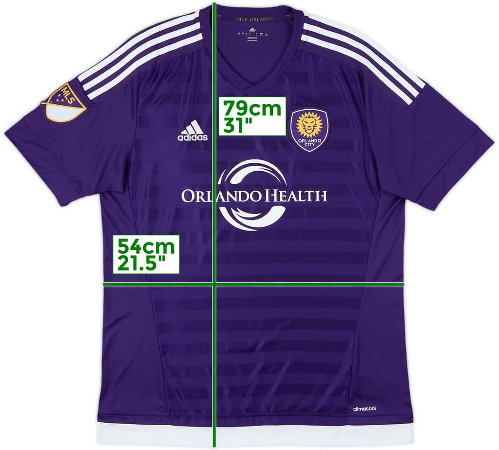 2015 Orlando City Home Shirt - 10/10 - (L)