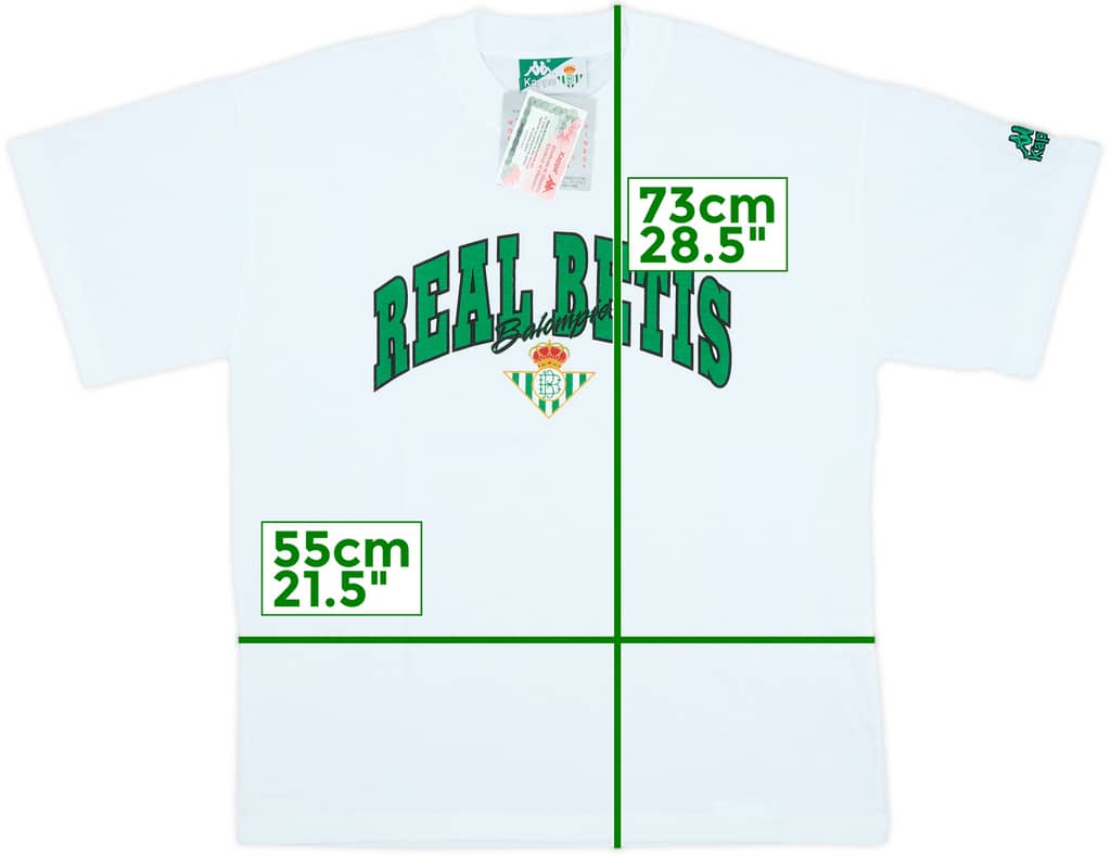 1995-96 Real Betis Kappa Tee (L)