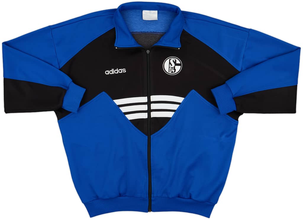 1996-97 Schalke adidas Track Jacket - 6/10 - (L)