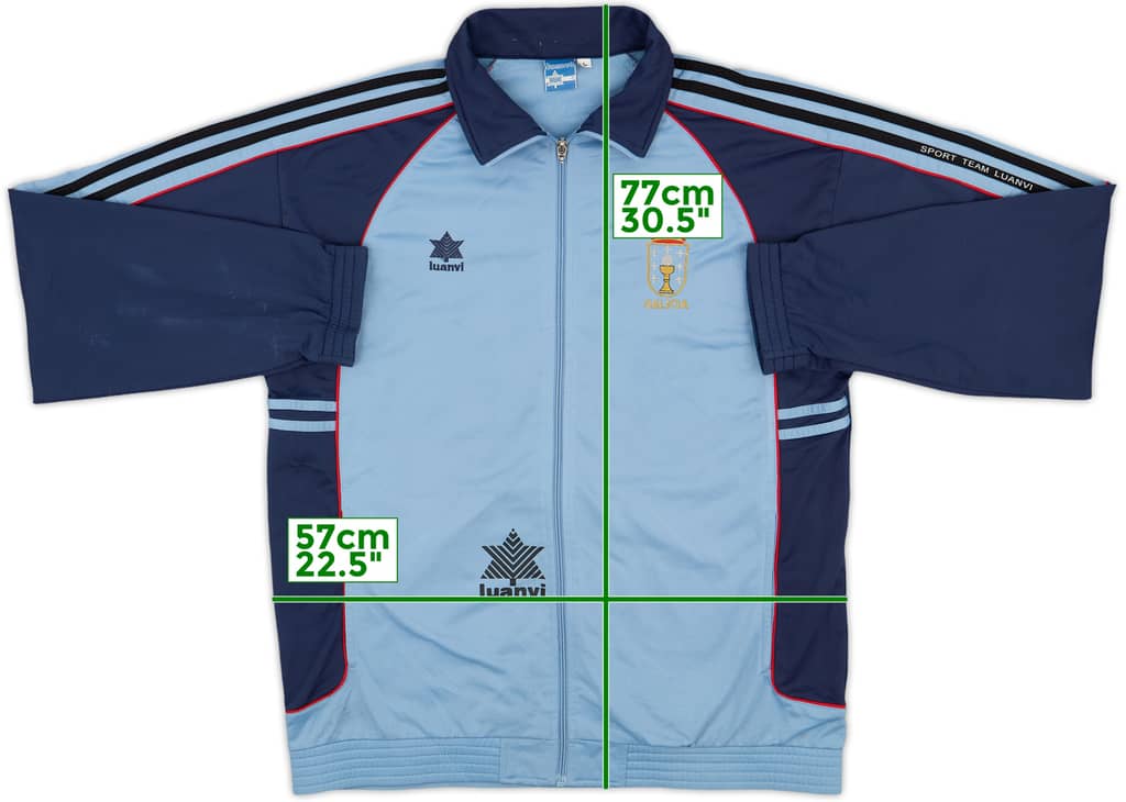 1990-91 Galicia Luanvi Track Jacket - 7/10 - (L)