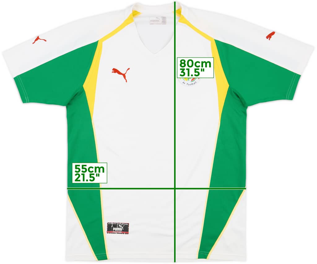 2005 Senegal Home Shirt - 6/10 - (XL)