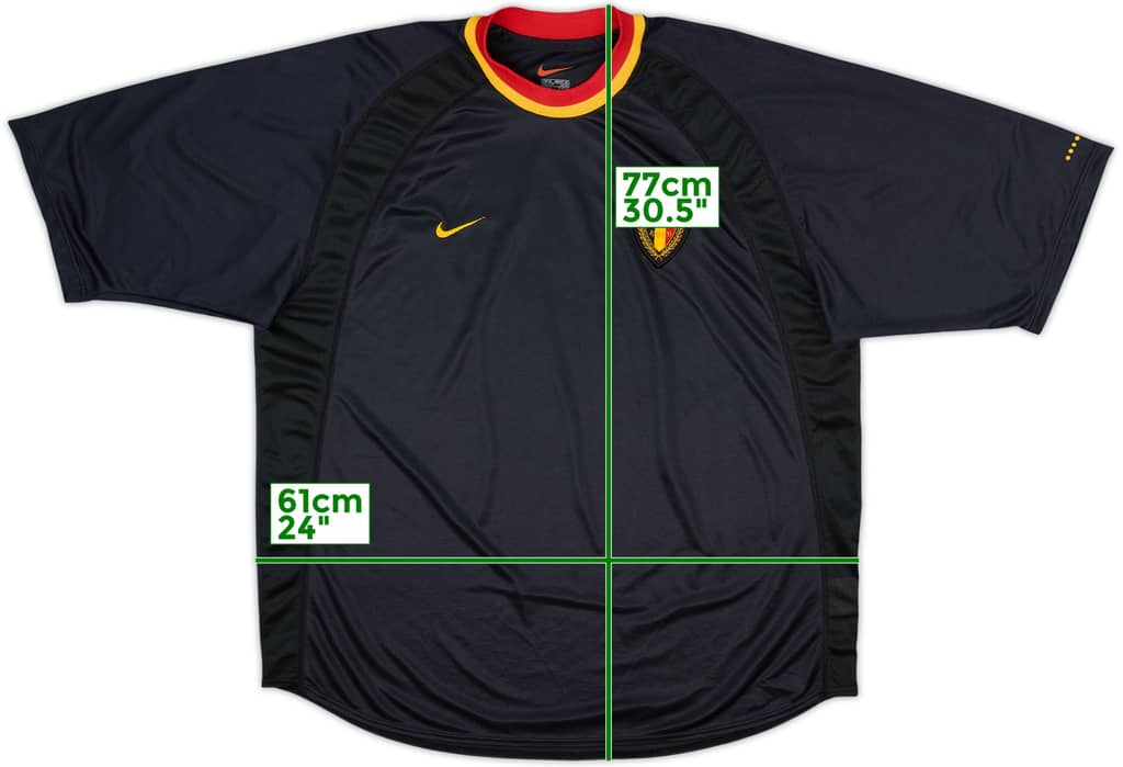 2000-02 Belgium Away Shirt - 10/10 - (XL)