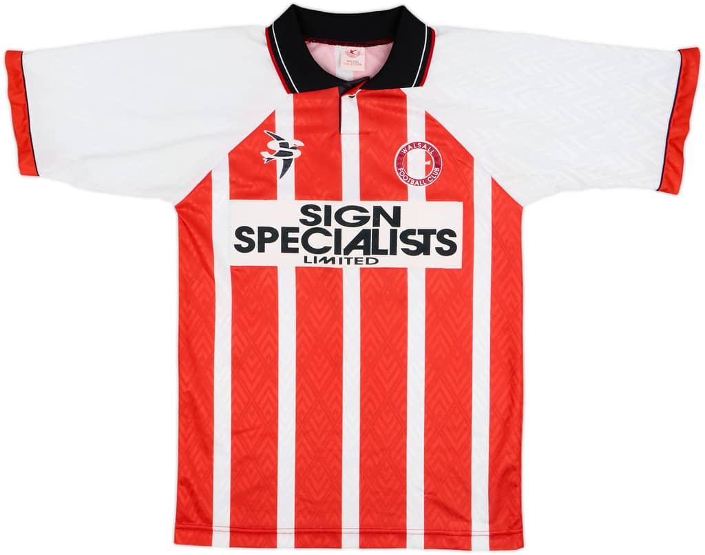 1994-95 Walsall Home Shirt - 8/10 - (S)