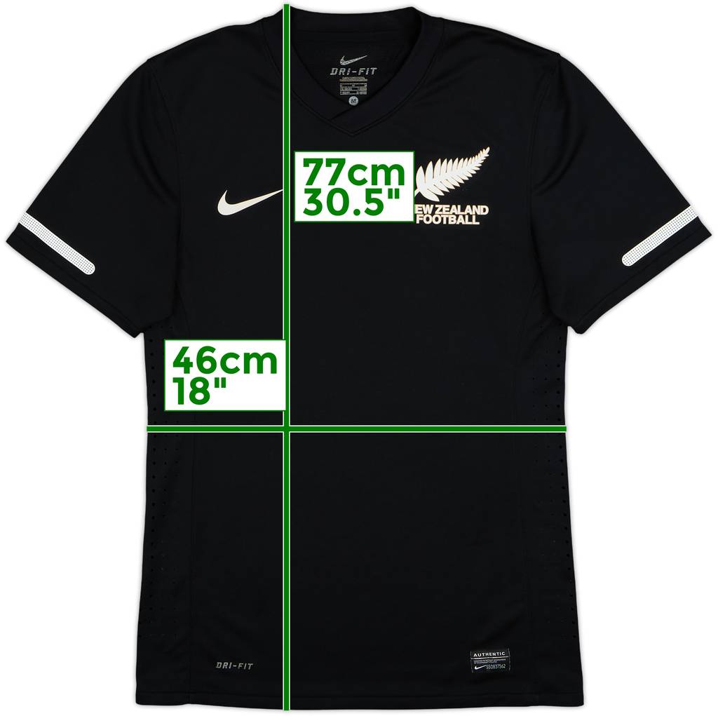 2010-11 New Zealand Player Issue Away Shirt - 9/10 - (M)